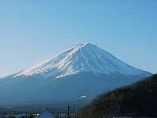 1月 真冬の富士山
